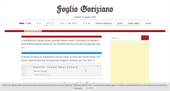Desktop Screenshot of fogliogoriziano.com